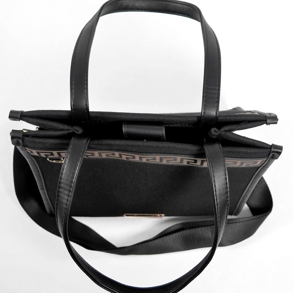 VERSACE Tote Bag Limited Edition NEW Black Gold - Picture 9 of 12